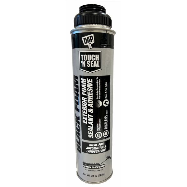 Black Foam Polyurethand Foam Adhesive UV.
